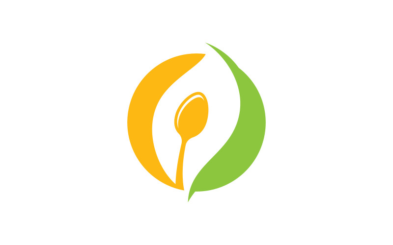 Restaurantlogo vector sjabloon V11