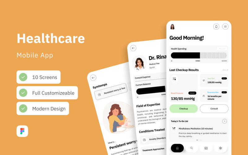 Tibb – Application mobile pour les soins de santé