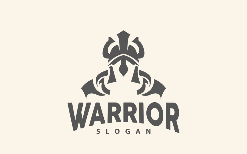 Logo Spartan Vector Guerrier Chevalier Soldat V3