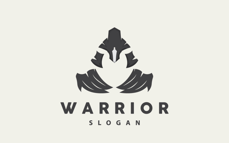 Logo Spartan Vector Guerrier Chevalier Soldat V5