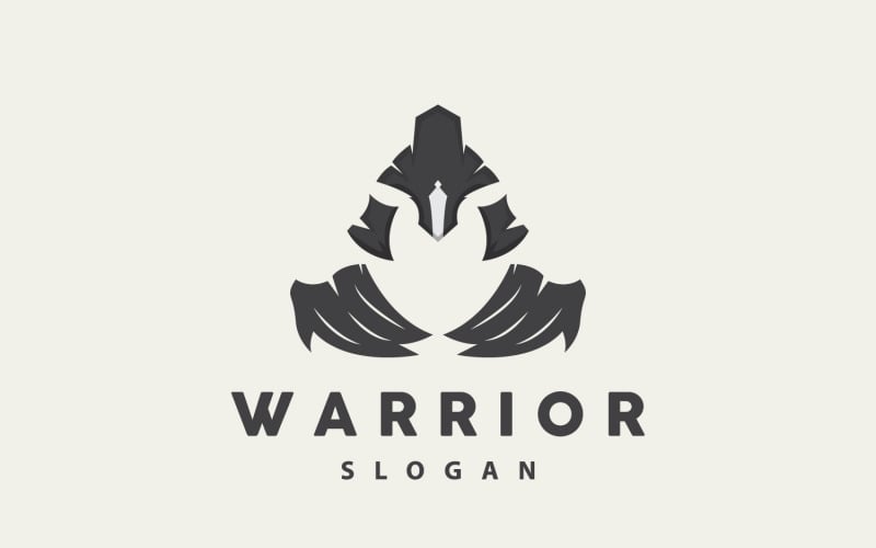 Spartan Logo Vector Warrior Knight Soldier V5