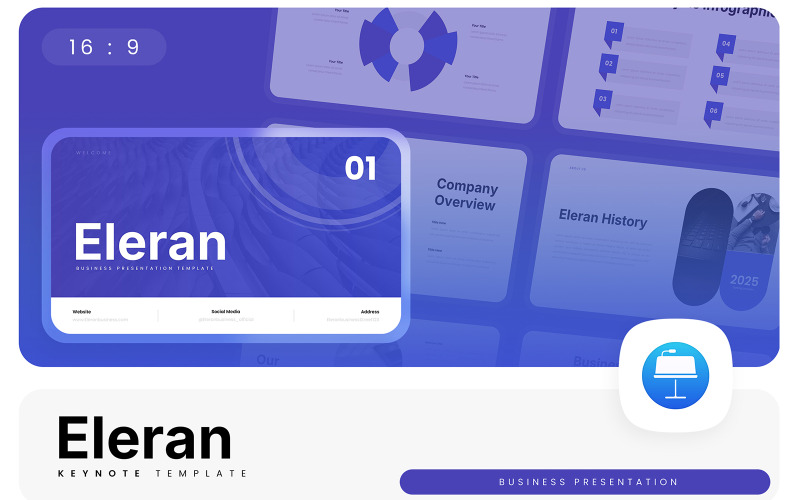 Eleran – 商业主题演讲模板
