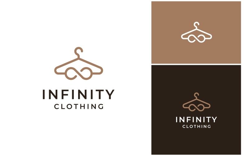 Logo Infinity pour cintres à vêtements