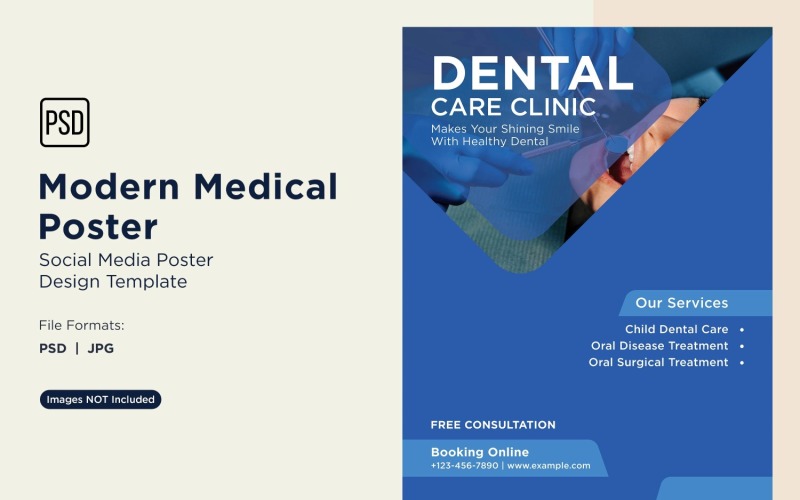 Modello di progettazione di poster medici 28