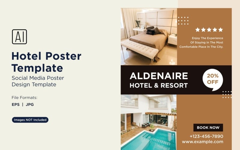 Hotel-Marketing-Plakat-Design-Vorlage 01