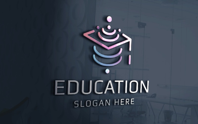 Logotyp för digital utbildning online