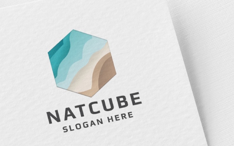 Nature Eco Cube Professional Logo