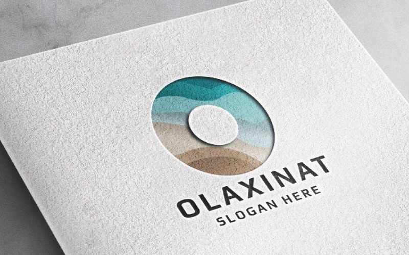 Olaxinat Letter O Pro Logotyp