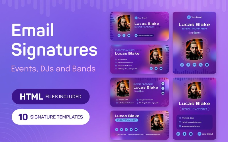 Podpis e-mailu – profesionálové na akce