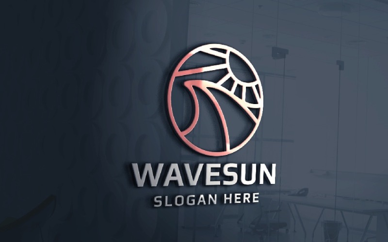 Wave Sun Travel Professional Logotyp