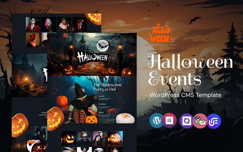AlloWeen – Halloween Party és események WordPress Elementor téma