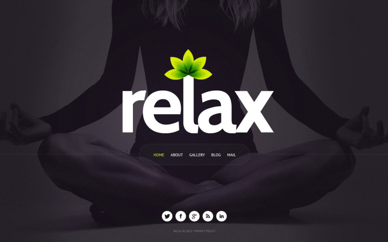 Yoga Website Vorlage
