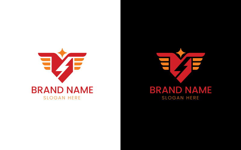 Energy wing star logo-10-401