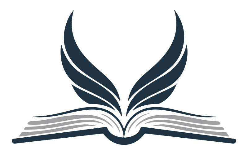 Illustration de silhouette de livre