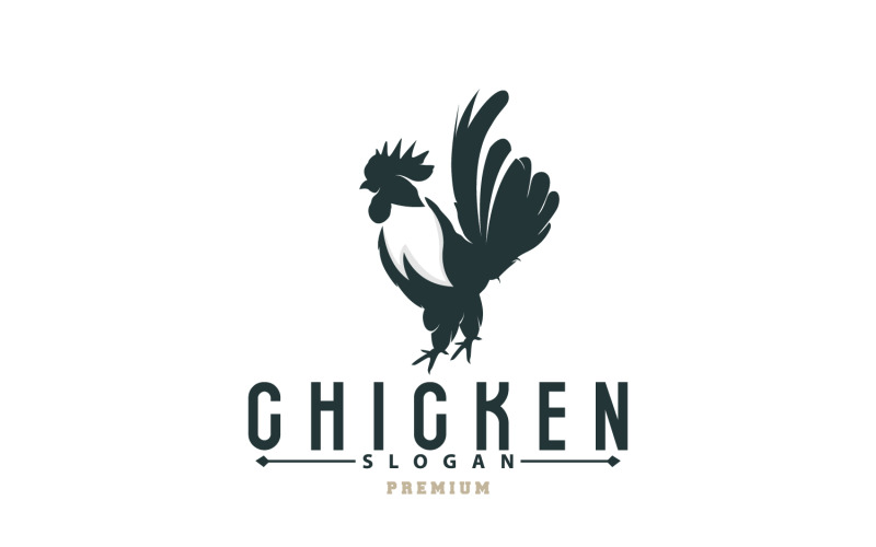 Kuře Logo Pečené kuře Restaurant Farm V13