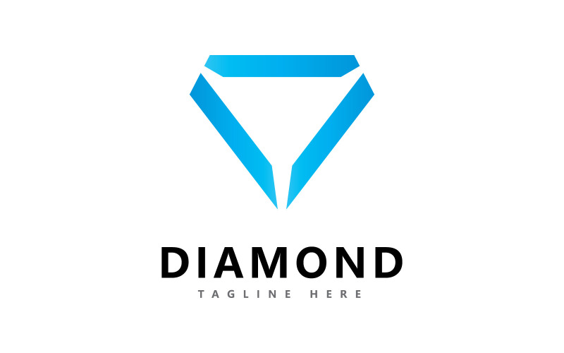 Modèle de conception de vecteur de logo de diamant7
