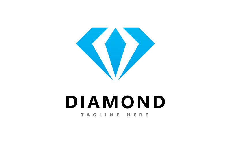 Šablona návrhu vektorové logo Diamond5