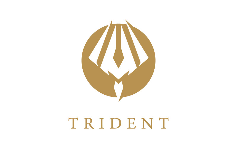 三叉戟 Logo 模板矢量图标 11