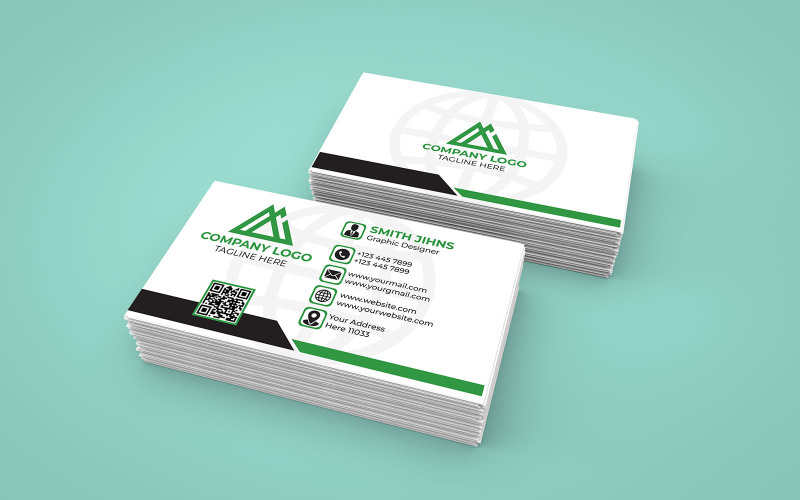 Carte de visite professionnelle et corporative