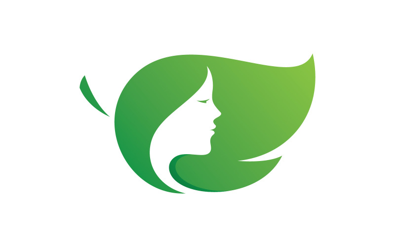 Dámské kadeřnictví logo design luxusní vektor V8