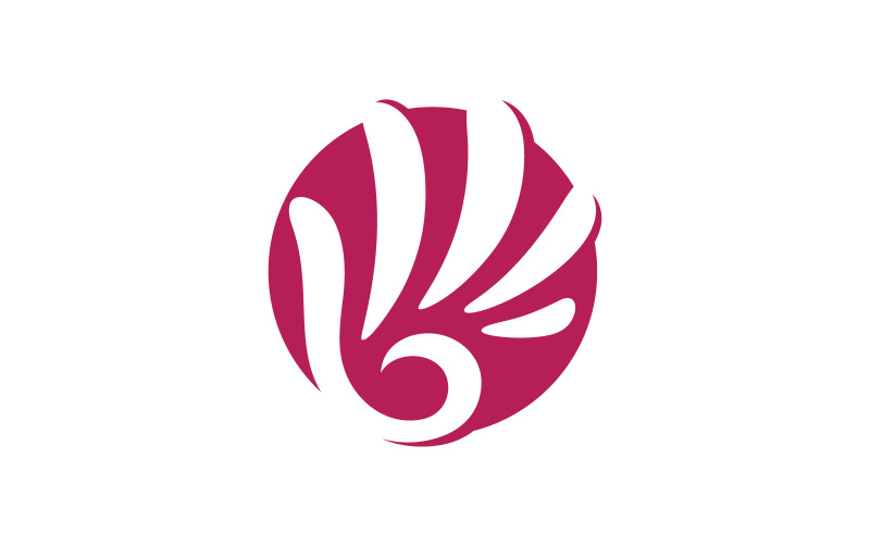 Modelo de logotipo de cuidados com as mãos design vetorial5