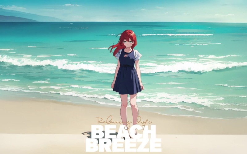 Gaivotas em voo / Brisa da praia de Lofi