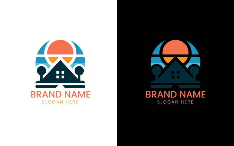 Zonsondergang onroerend goed logo-10-427