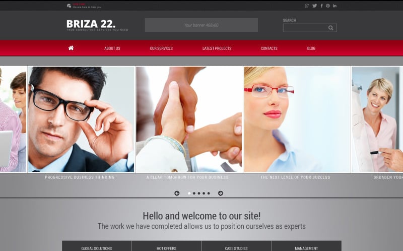 Konzultovat responzivní šablonu Joomla