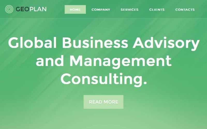 Management Company Facebook HTML CMS Template