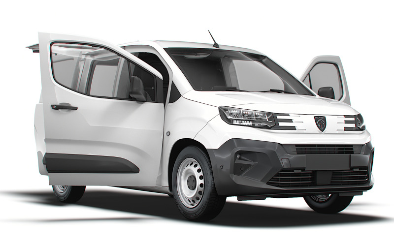 Peugeot e Partner SWB Van Tailgate HQ Interior 2024