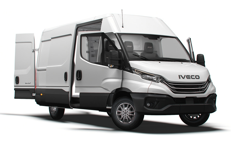 Intérieur du fourgon Iveco Daily L3H2 HQ 2025