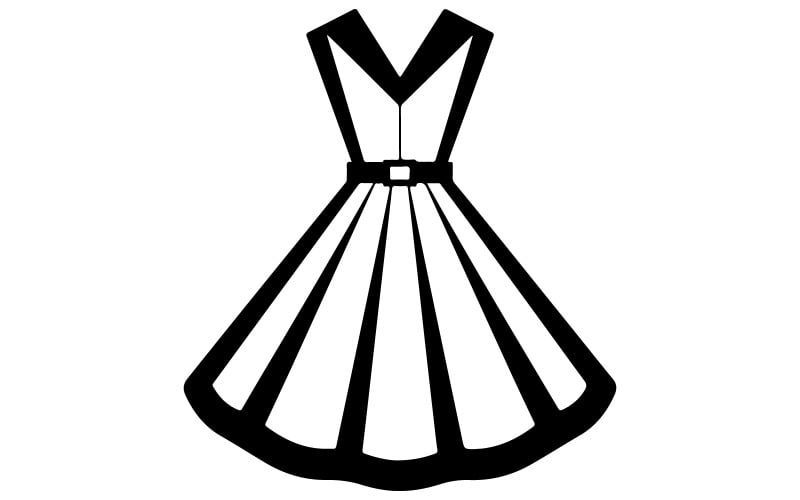 Simgesel moda logosunun bir çizimi