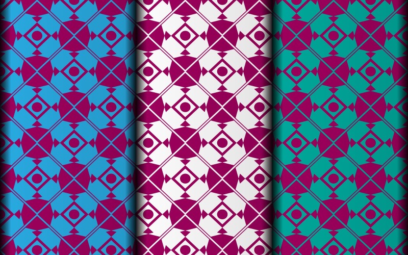 Elemento de diseño de patrón eps vectorial totalmente personalizable.