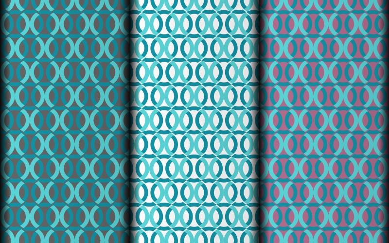 Modèle de conception de motif vectoriel EPS de style floral.