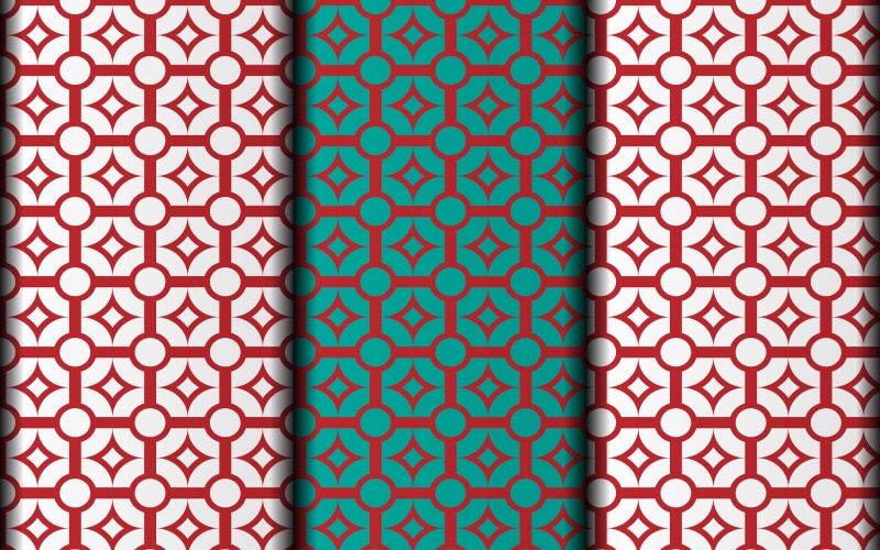 Modello di design con motivo vettoriale eps senza soluzione di continuità.