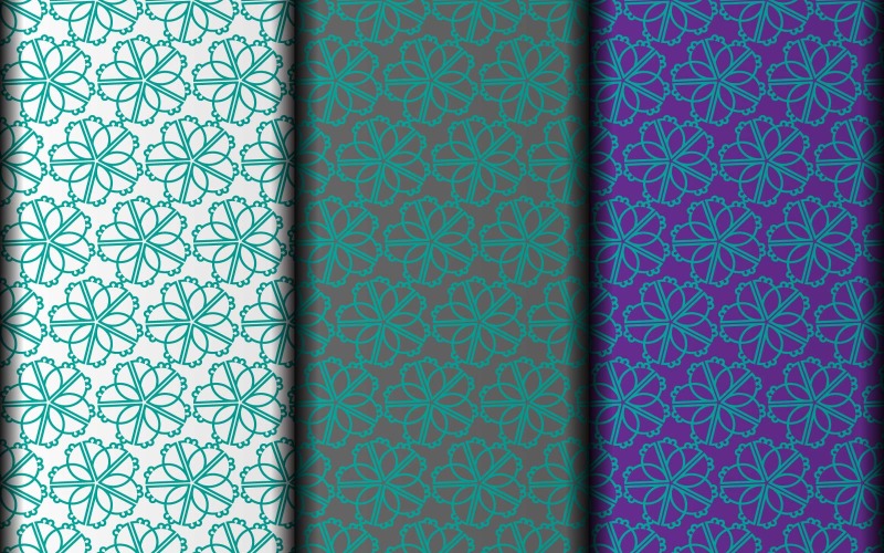 Modello di design con motivo vettoriale semplice in stile geometrico.