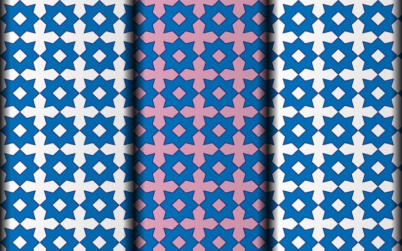 Настройте дизайн векторного узора в стиле фона.