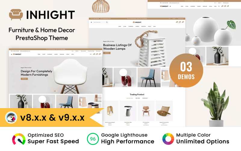 InHight - Mobilya ve Ev Dekorasyonu PrestaShop Teması