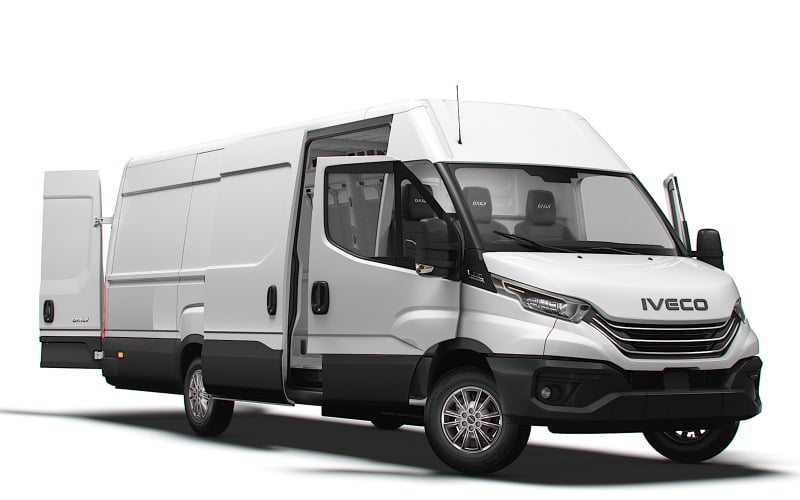 Interior de la furgoneta Iveco Daily L5H2 HQ 2025
