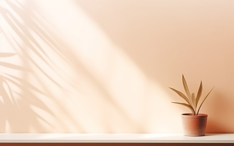 realistisk och minimalistisk suddig naturlig ljus väggbakgrund