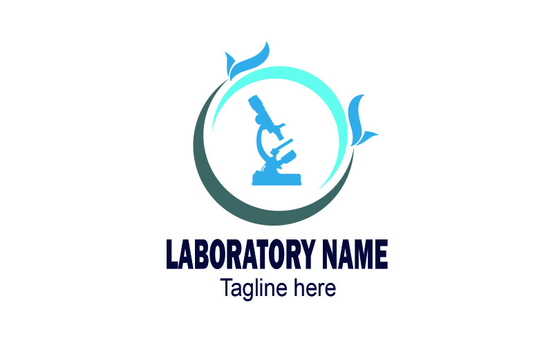 Orvosi Laboratóriumi sablon logó