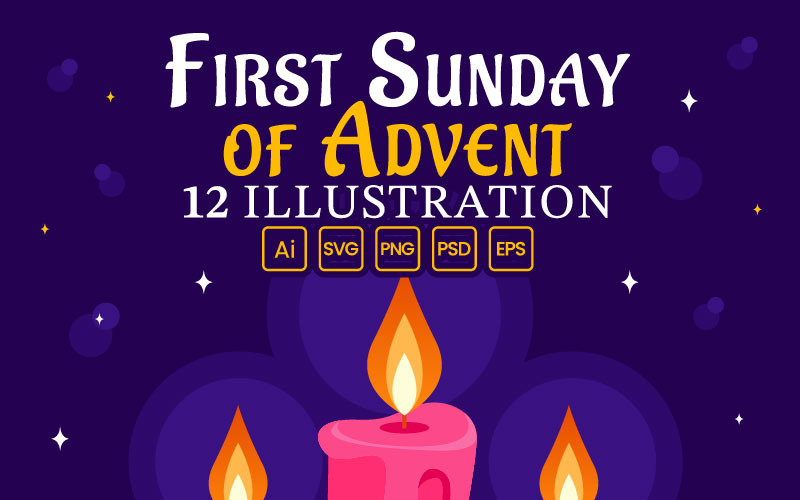 12 Advent első vasárnapja Illusztráció