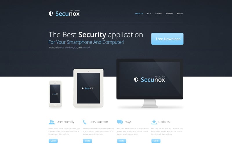 Information Security Drupal Template