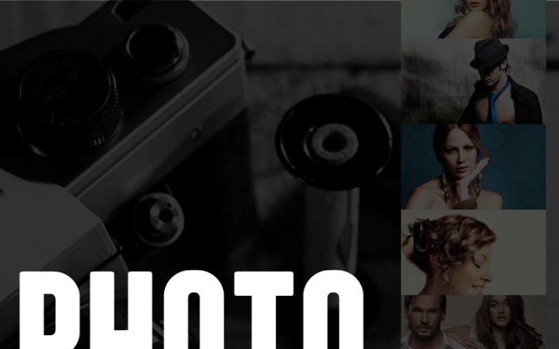 Photo Studio Facebook HTML CMS Template