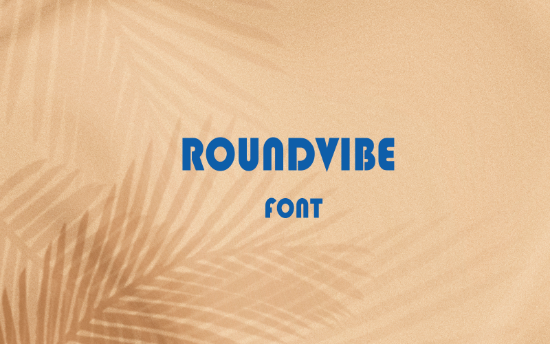 Font RoundVibe-unique-021-24