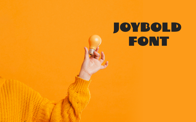 Fonte JoyBold-unique-020-24