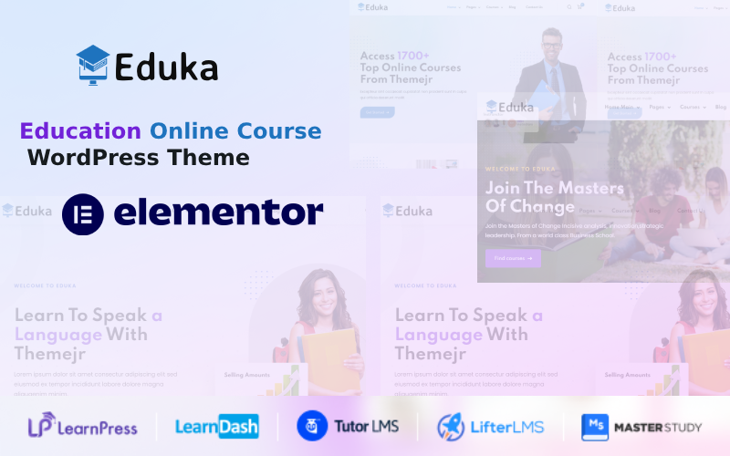 Eduka - 教育和在线课程 WordPress 主题