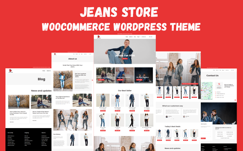 Jeanswinkel WooCommerce WordPress-thema