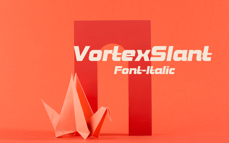 Fonte VortexSlant-Itálico-026-24