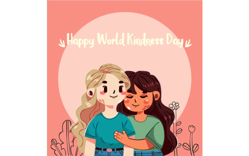 Illustratie voor Wereld Vriendelijkheidsdag